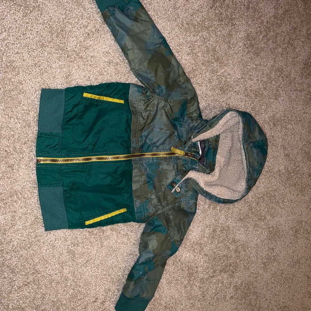 Toddler 2t boys forest green coat